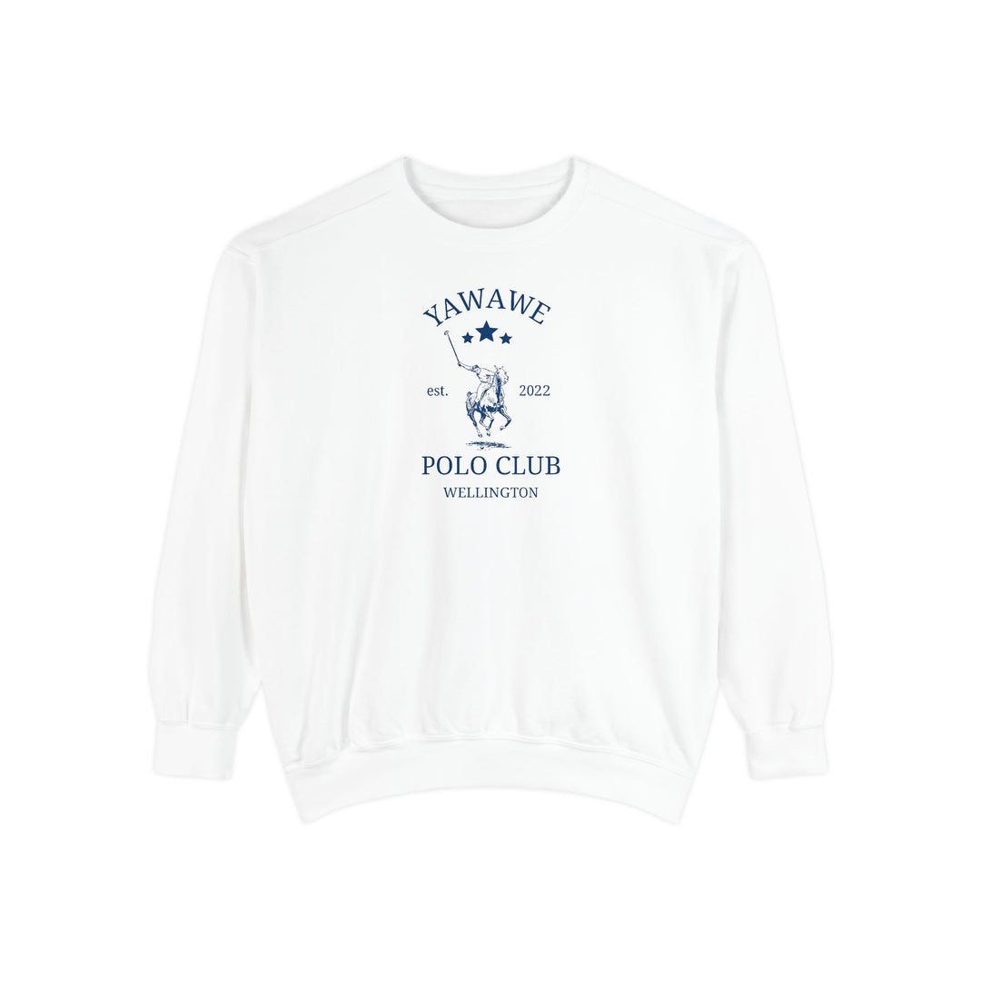 Willington Polo Sweatshirt White