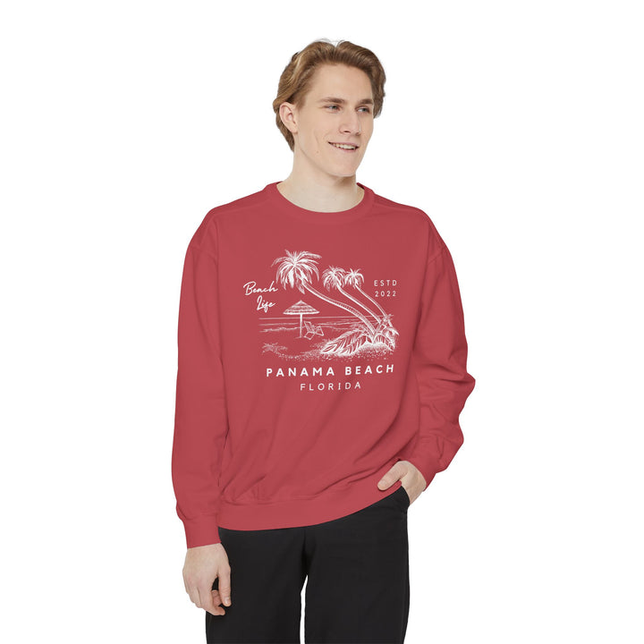 Panama Beach Sweatshirt (White Font)